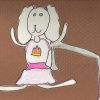 ballerina dog, Washington Elementary student